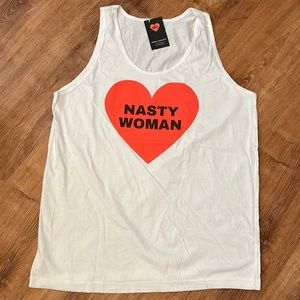 Nasty woman tank top NWT